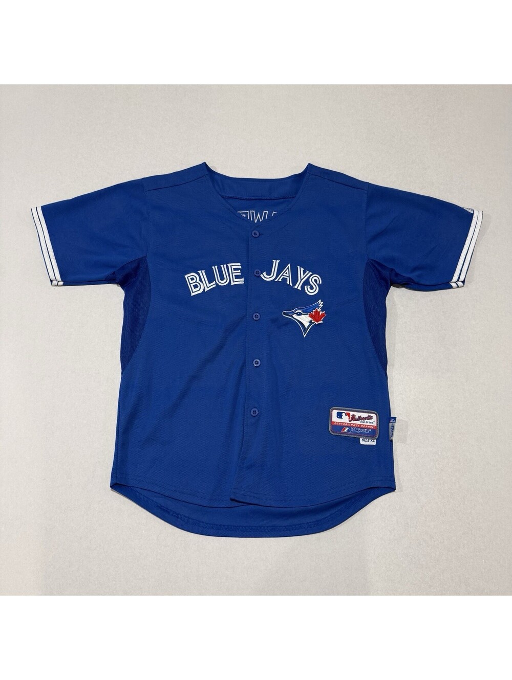 Toronto Blue Jays Baseball #13 Lawrie Jersey Size XL Majestic Boys